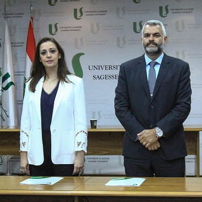 توقيع مذكرة تفاهم بين جامعة الحكمة وجمعية يوسف صادر للتعاون في قطاع التعليم القانوني  